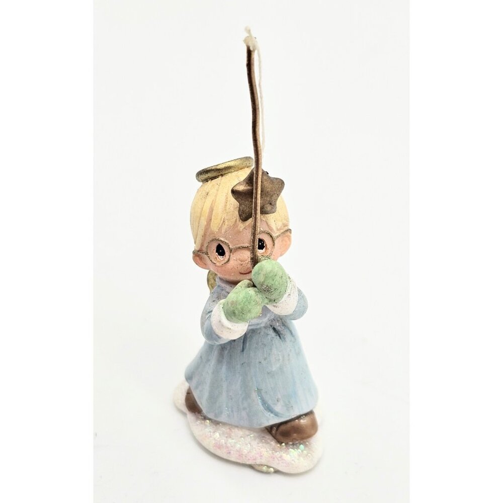 Precious Moments Nativity Holy Family & Angel With Star Mini Figurines Christmas - Picture 3 of 13